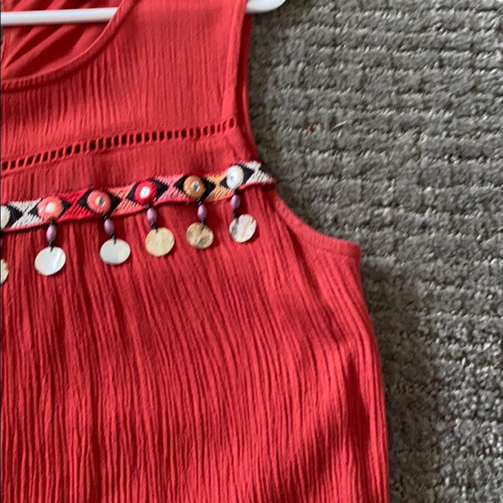 As U Wish clay red lined dress - Picture 2 of 5